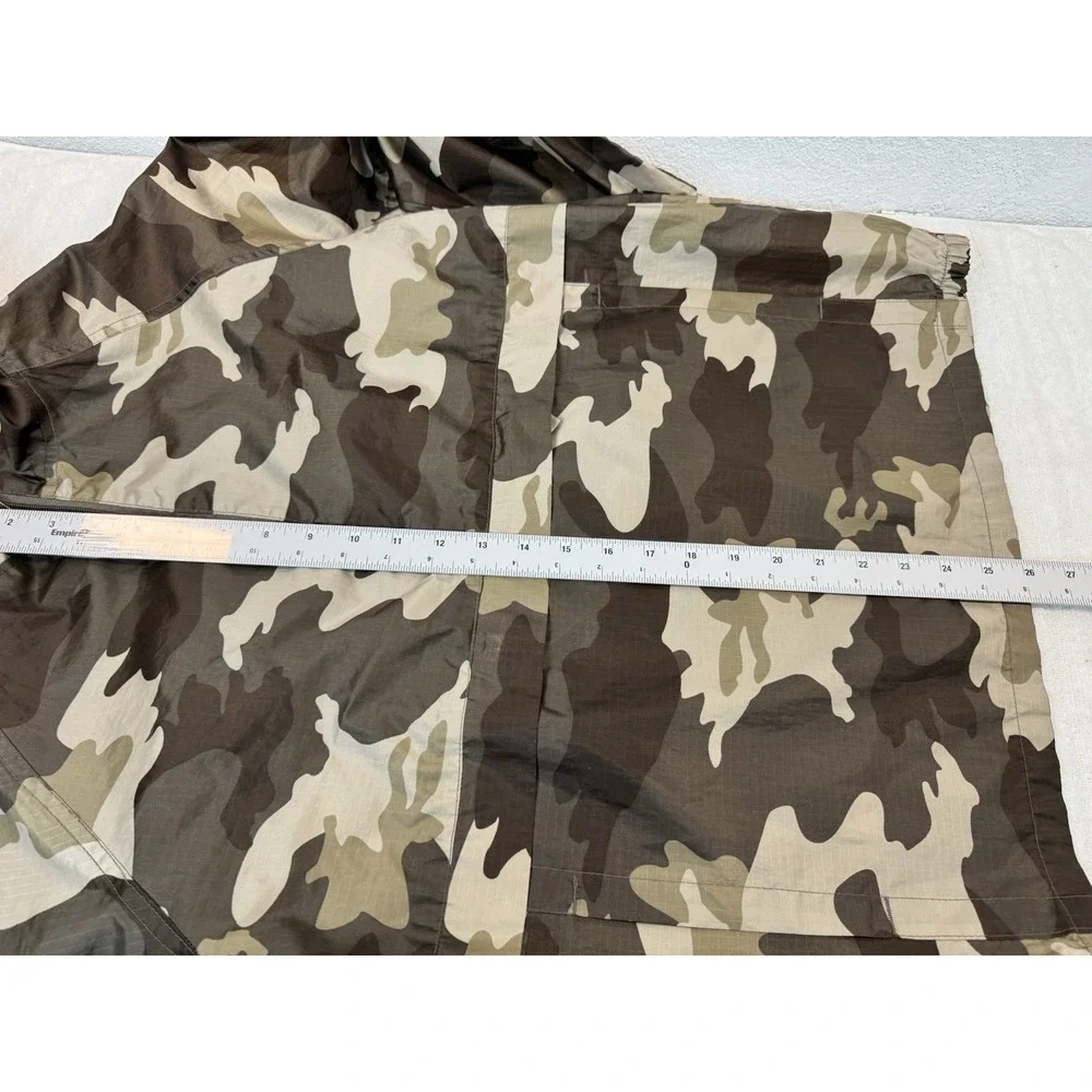 The Childrens Place Camouflage Pullover Windbreaker Jacket Boys Size L 10/12